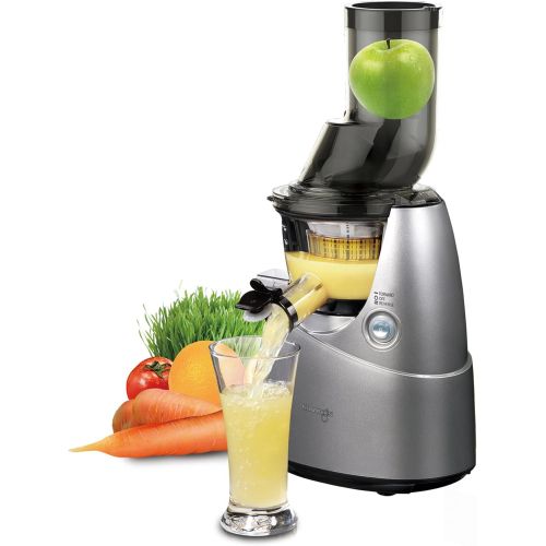 Kuvings Whole Slow Juicer White B6000W with Sortbet Maker, Cleaning Tool Set, Smart Cap and Recipe Book