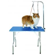 SHELANDY Professional pet Grooming Table with Double leashes and clamp for Large and Medium Dogs