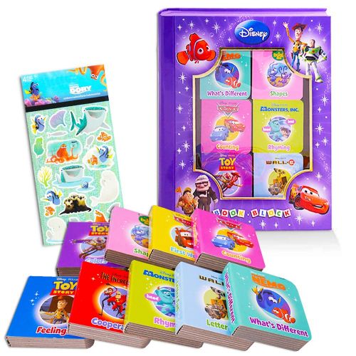 디즈니 Disney Pixar Board Books Super Set for Toddlers Kids Set of 8 Books Featuring Disney Cars, Planes, Toy Story, Good Dinosaur (Super Set (8 Books))
