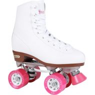 [무료배송]2일배송/시카고스케이트 7사이즈 Chicago Skates Chicago Womens Classic Roller Skates - Premium White Quad Rink Skates