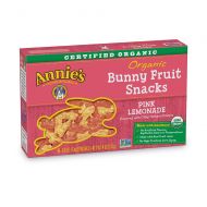 Annies Homegrown Annies Organic Fruit Snacks, Bunny Pink Lemonade, 50 Pouches, 0.8oz