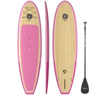 North KONA SURF CO. The Escape Standup Paddleboard SUP Package Includes Adjustable Paddle, Center Fin, and Quality Leash