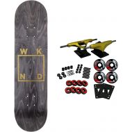 WKND Pro Skateboard Complete Gold Logo Black 8.0