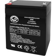 AJC Battery Compatible with CyberPower EC650LCD 12V 5Ah UPS Battery