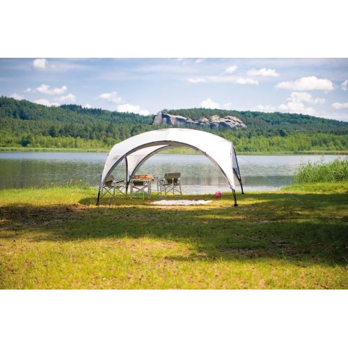 콜맨 Coleman Gazebo Event Shelter for Festivals, Garden and Camping, Sturdy Steel Poles Construction, Large Event Tent, Portable Sun shelter with Sun Protection SPF 50+