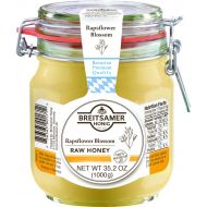 Breitsamer Honey Flip-Top Jar, Rapsflower Blossom, 35.27 Ounce