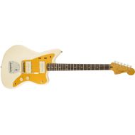 Squier by Fender J Mascis Signature Series Jazzmaster Electric Guitar - Laurel Fingerboard - Vintage White