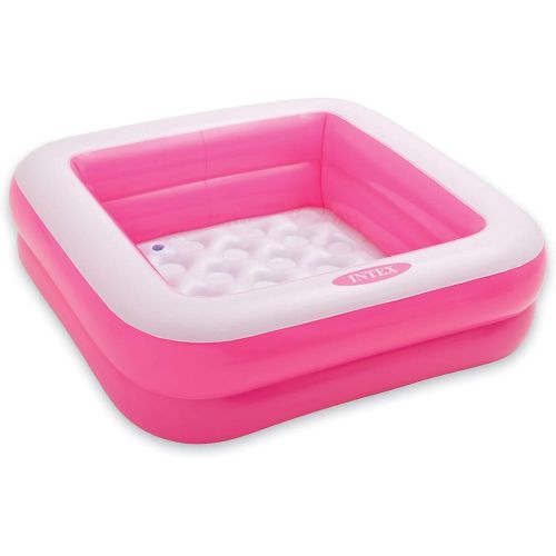 인텍스 Intex Square Baby Pool - Pink