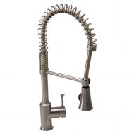 American Standard 4332.350.075 Pekoe Semi-Professional Single Control Kitchen Faucet, Stainless Steel