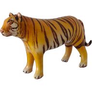 Jet Creations Inflatable Tiger Big Cat Air Stuffed Plush Animal, Ideal for Party Decorations, Supplies, Pool Float Toys, Gift. Size 40 inch. an-Tiger