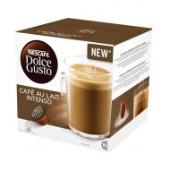 Nestle Nescafe Dolce Gusto Coffee Pods - Intense Cafe au Lait Flavor - Choose Quantity (3 Pack (48 Capsules))