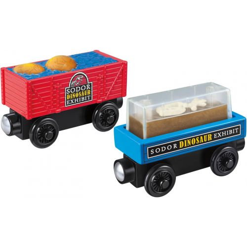  Fisher-Price Thomas & Friends Wooden Railway, Dino Fossil Discovery - Battery Operated