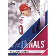 Wilson Ramos 2017 Topps Silver Slugger Award #SS-2 - Washington Nationals