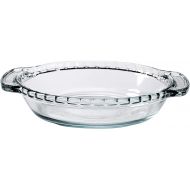 Anchor Hocking 79033 Mini Pie Plate Oven Basics, Glass, 6-Inch: Pie Pans: Kitchen & Dining
