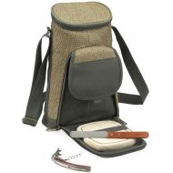Picnic at Ascot Eco Two Bottle Carrier and Cheese Set
