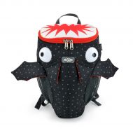 HUGGER Hugger Little Monster Little Kids and Toddler Backpack with 3D Eyes (Barry The Bat)
