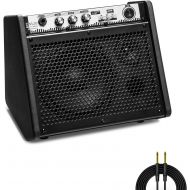 [아마존베스트]Coolmusic DM20 20W Bluetooth Personal Monitor Amplifier Electric Drum Amplifier Speaker,Keyboard Speaker