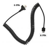 10 Pack Maxtop CABLE-AMM300-K30-6PIN Cable 6 Pin for Kenwood KMC-30 Mobile Microphone...