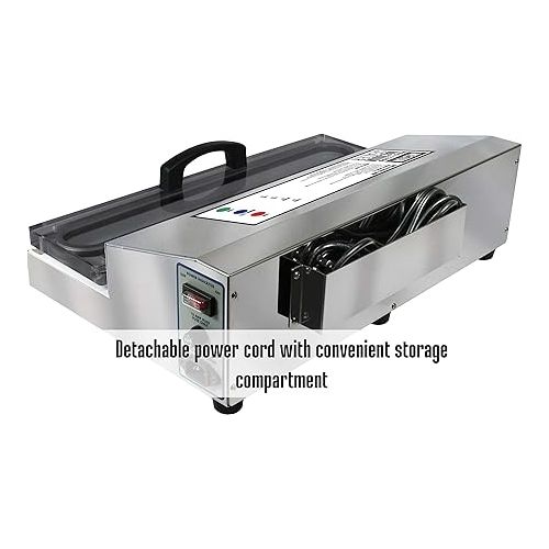  Weston Brands Vacuum Sealer Machine for Food Preservation & Sous Vide, Extra-Wide Bar, Sealing Bags up to 16