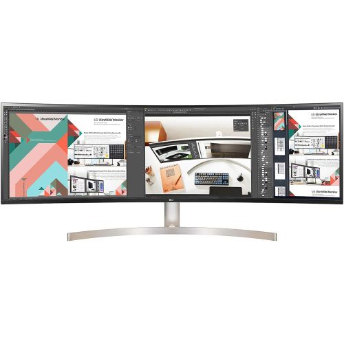  LG 49WL95C-W 49-Inch Curved 32: 9 Ultrawide Dqhd IPS with HDR10 and USB Type-C,49 Inch Curved - 32:9 DQHD Resolution