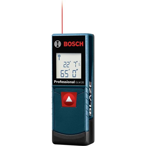  [아마존베스트]Bosch Self-Leveling Cross-Line Red-Beam Laser Level GLL 55 & Blaze Pro 165 Laser Distance Measure GLM165-40