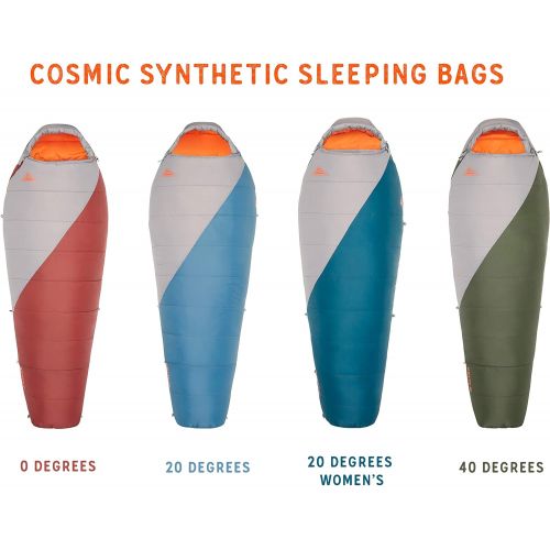  Kelty Cosmic Synthetic Fill Sleeping Bags