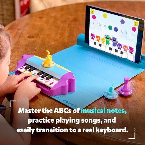  [아마존베스트]Plugo Tunes by PlayShifu - Piano Learning Kit Musical STEAM Toy for Ages 5-10 - Educational Music Instruments Gift for Boys & Girls (App Based)