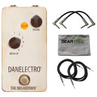 Danelectro The Breakdown Pedal w/polish cloth and 4 cables