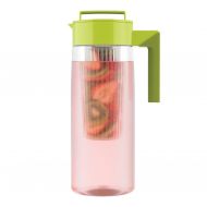 Takeya Flavor Infusion Maker, 2 Quart, Avocado BPA-Free Fruit and Vegetable Water Tea Infuser Pitcher