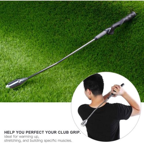  Dioche Golf Training Aid, Golf Swing Training Pole Grip Stick Trainer Golf Club Equipment for Beginners Strength and Tempo Training