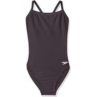 Speedo Womens Swimsuit One Piece Powerflex Flyback Solid Adult Team Colors