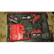 Milwaukee Tool 2704-22 Hammer Drill/Driver Kit 18 Volt 1/2 Inch x 7.75 Inch M18 Fuel