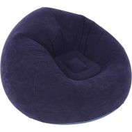 Fdit Ultra Folding Air Sofa Chair Soft Inflatable Single Spherical Sofa Chair for Indoor Furniture Dorm Room Outdoor Travel Camping Picnic