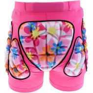 SM SunniMix Deluxe Padded Figure Skating Shorts for Kids Boys and Girls ? 3D Protection Pads for Hips Tailbone & Butt - Choice of Colors & Sizes