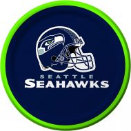 Creative Converting 8 Count Seattle Seahawks Paper Dessert Plates -