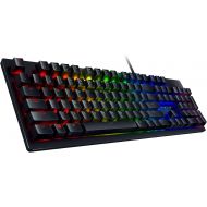 [아마존베스트]Razer Huntsman Gaming Keyboard: Fastest Keyboard Switches Ever - Clicky Optical Switches - Customizable Chroma RGB Lighting - Programmable Macro Functionality - Classic Black