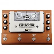 T-Rex Engineering REPLICATOR Analog True Tape Echo Guitar Effects Pedal with Two Playback Heads, Three Operation Modes, Tap Tempo, and Two Expression Pedal Inputs (10027)