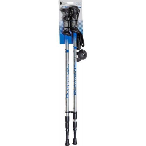  Brazos Trekking Pole,Hiking Pole,Hiking Stick,Walking Stick That Collapses and Folds to 27 Inches and Adjusts in Height from 43-53 inches with Non Shock Technology and Interchangea