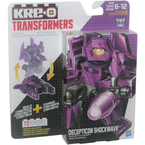 트랜스포머 Transformers Kre-O Decepticon Shockwave Kreon Battle Changer 73 Pieces