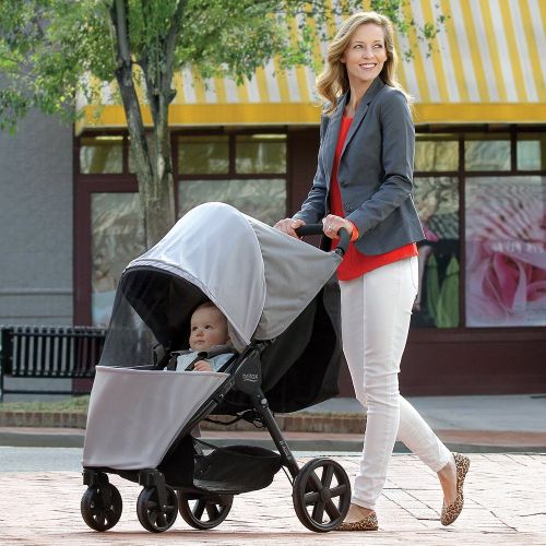  Britax B-Agile, B-Free, Pathway Single Stroller UPF 50+ Sun and Bug Cover Full Ventilation Netting + Encloses Front and Sides of Stroller