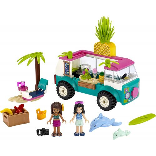  LEGO Friends Juice Truck LEGO Truck 41397 Building Kit; Kids Food Truck Featuring LEGO Friends Emma Mini-Doll Figure, New 2020 (103 Pieces)