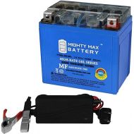 Mighty Max Battery YTX5L-BS Gel Replacement Battery for Shorai LFX07L2-BS12 + 12V 1Amp Charger