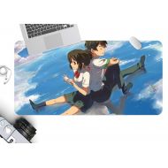 3D Your Name Sky Lake 1098 Japan Anime Game Non-Slip Office Desk Mouse Mat Game AJ WALLPAPER US Angelia (W120cmxH60cm(47x24))