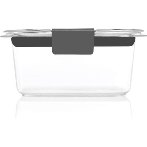  [아마존베스트]Rubbermaid Brilliance Leak-Proof Food Storage Containers with Airtight Lids, Set of 5 (10 Pieces Total) |BPA-Free & Stain Resistant