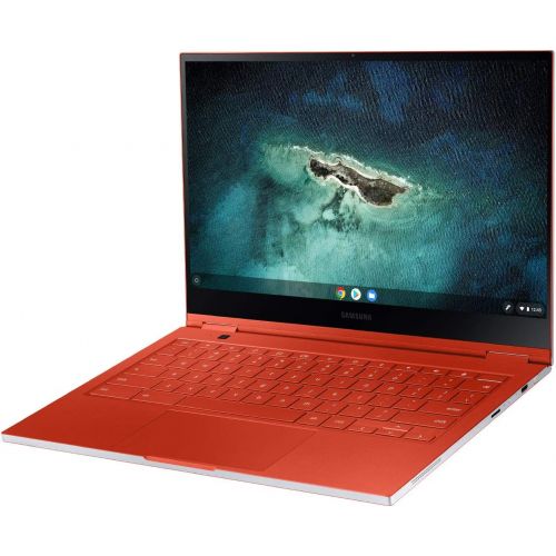 삼성 Samsung Galaxy Chromebook 13.3 UHD AMOLED - HD Intel Core I-5 Processor (256GB Storage, 8GB RAM) - 2020 Model - US Warranty - Fiesta Red - XE930QCA-K01US