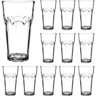 [아마존베스트]Clear Highball Glasses 8 oz,QAPPDA Drinking Tumblers Glass Cups For Home and Kitchen,Cocktail Glass Great for Restaurants,Bars,Parties,Water Glass Drinking Cups Juice Cups 12 Pack