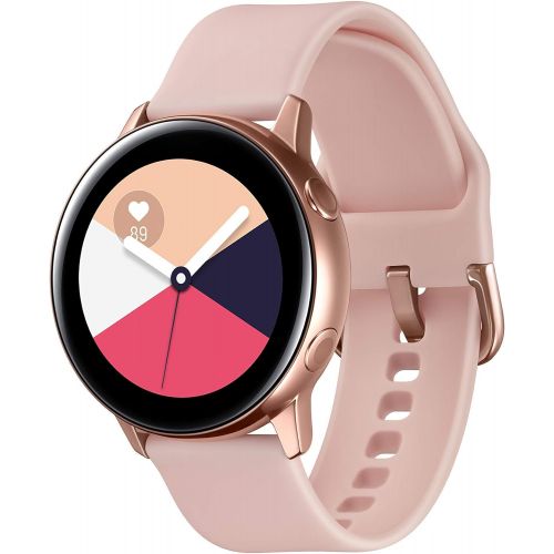  Amazon Renewed Samsung Galaxy Active Smartwatch 40mm with Extra Charging Cable, Rose Gold - SM-R500NZDCXAR (Renewed)