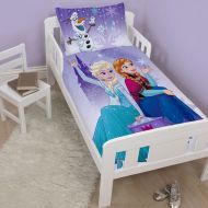 Disney Frozen Snowflake 4 in 1 UK Junior/US Toddler Bedding Bundle (Duvet, Pillow, Covers)