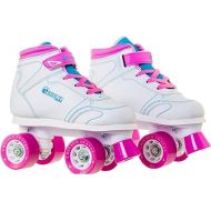 Girls Sidewalk Roller Skates - Size 3, White