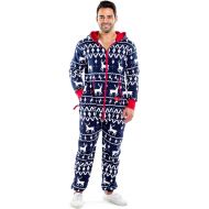 Tipsy+Elves Matching Family Christmas Pajamas - Red and Blue One Piece Xmas PJs